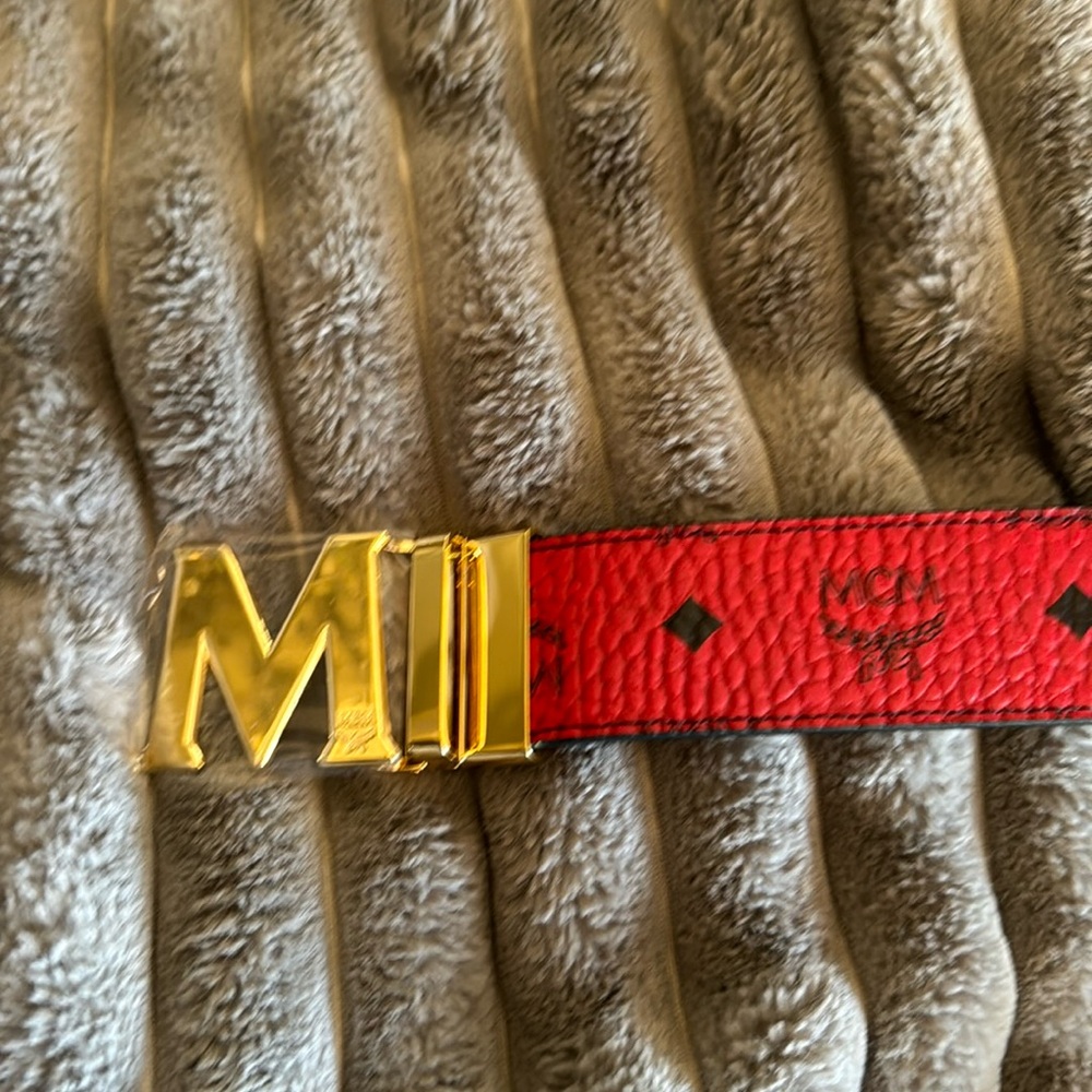 MCM Belt.  NEW with tags